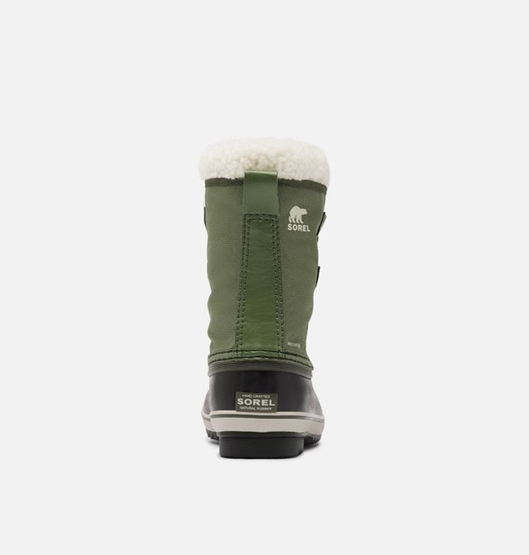 Botas Nieve Sorel Niños - Youth Yoot Pac™ Nylon Verde/Negras - 91487-VXKY